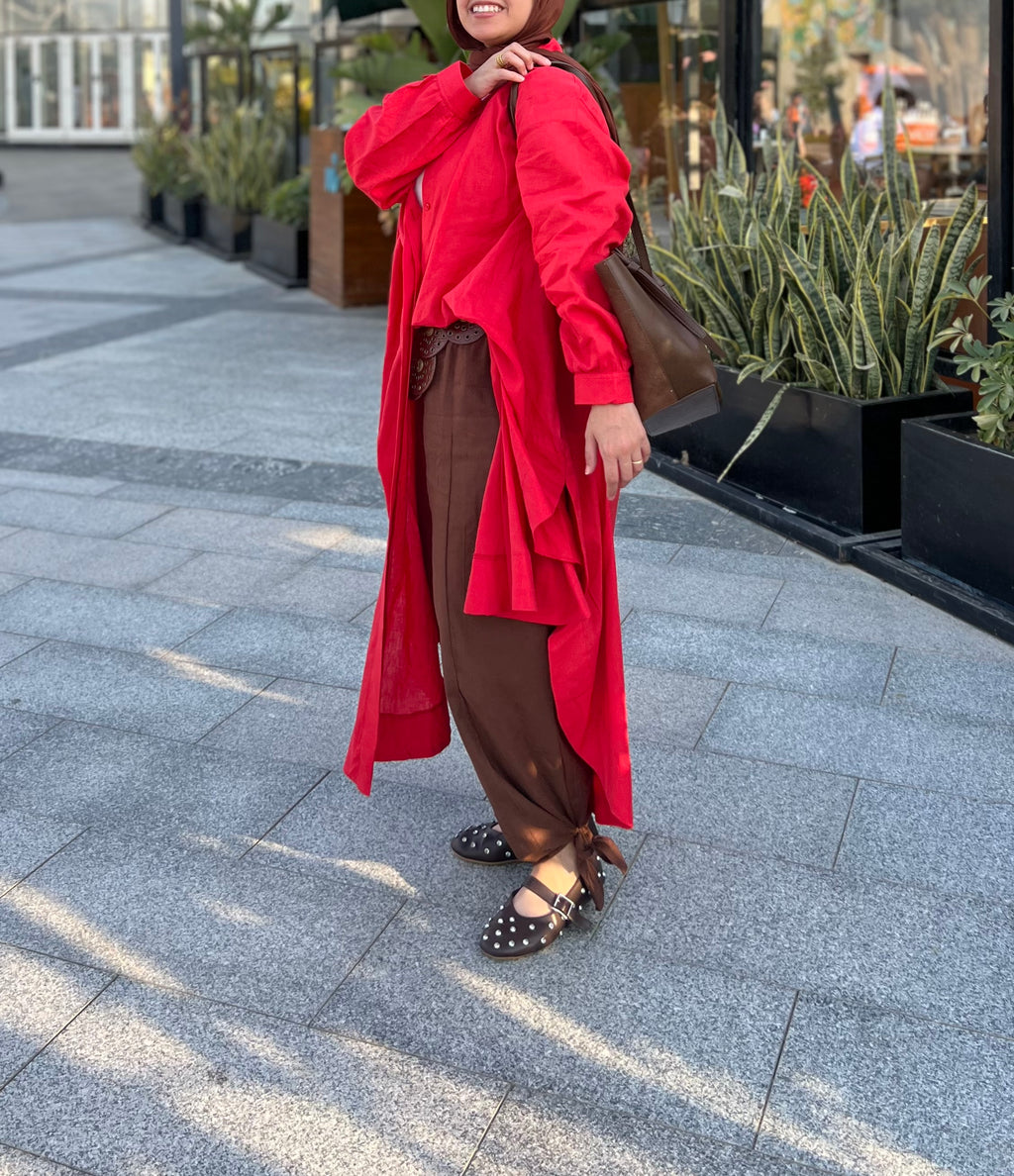 Long Linen Shirt