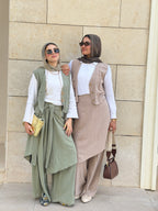 Layered Skirt Set