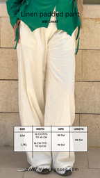 Linen Padded Pants