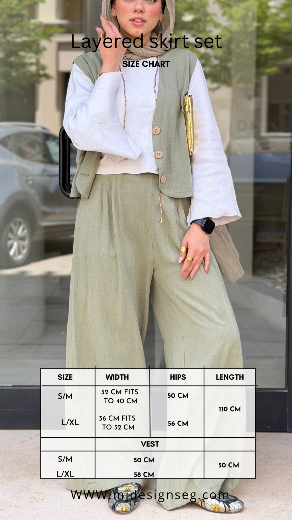 Layered Skirt Set