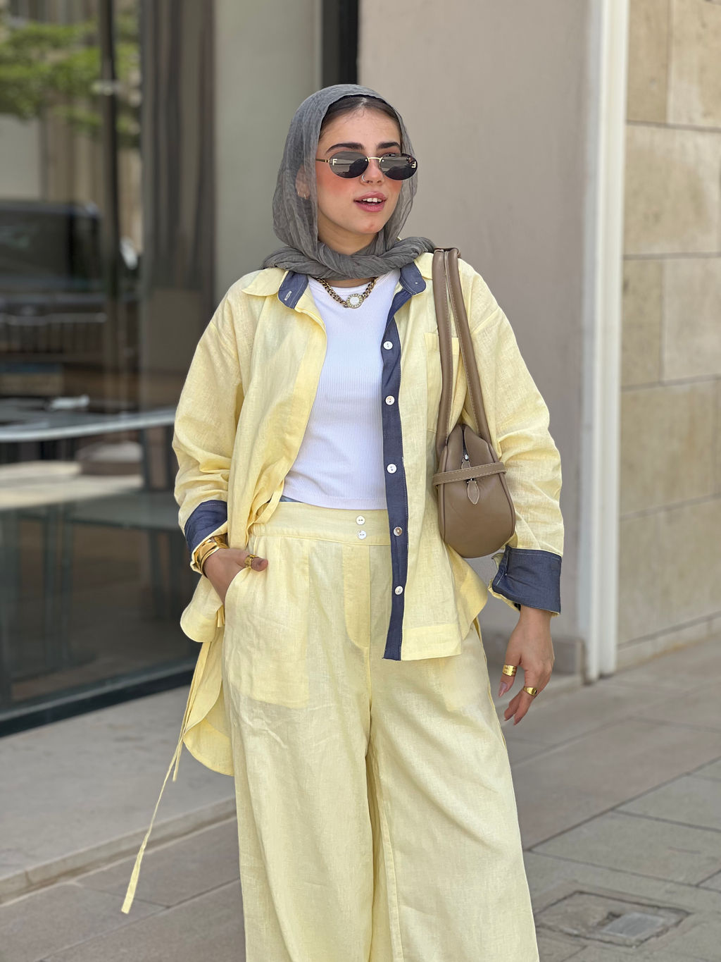 Linen Padded Pants
