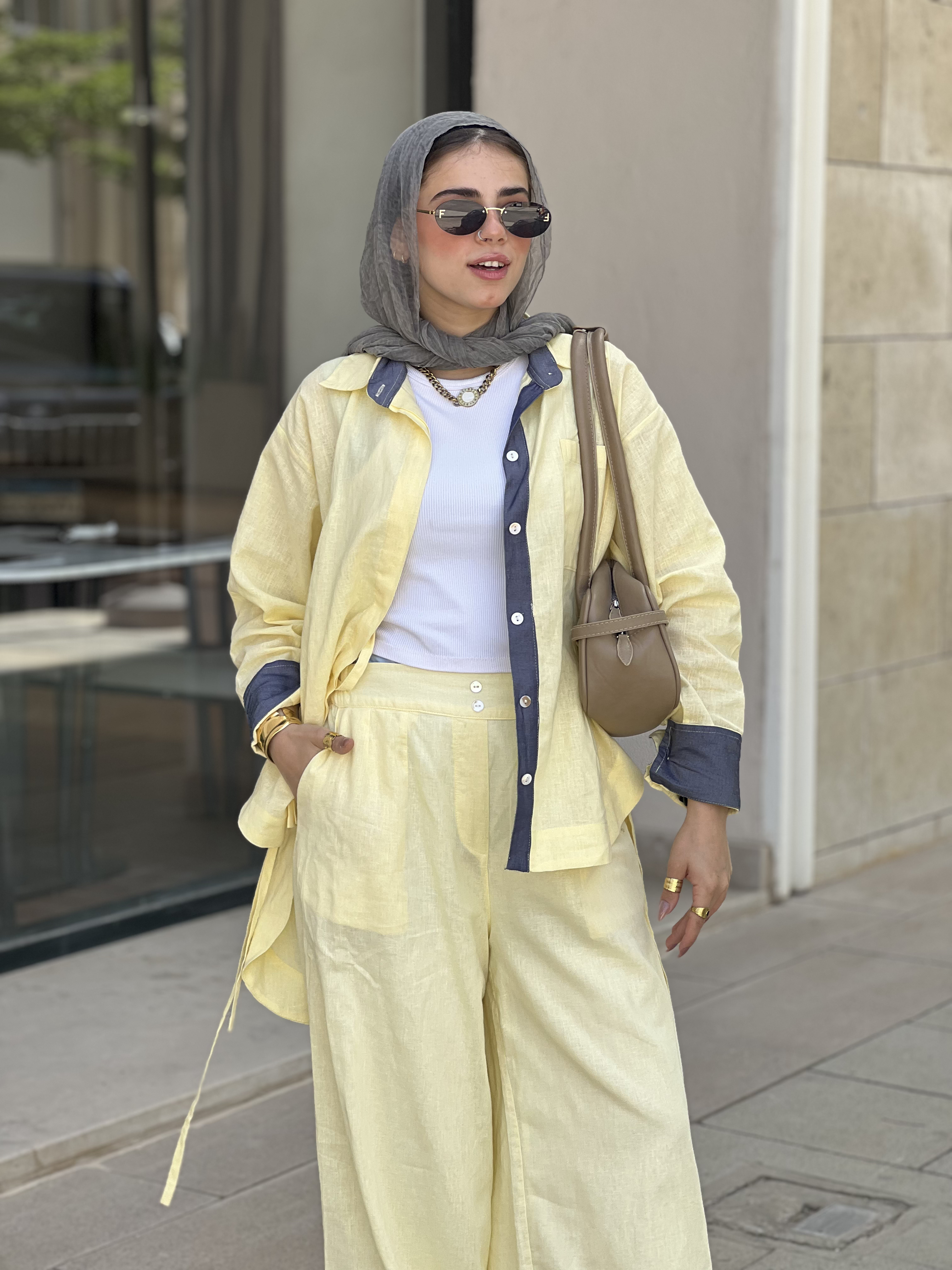 Linen Padded Pants
