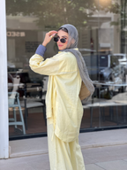 Linen Wrap Blouse