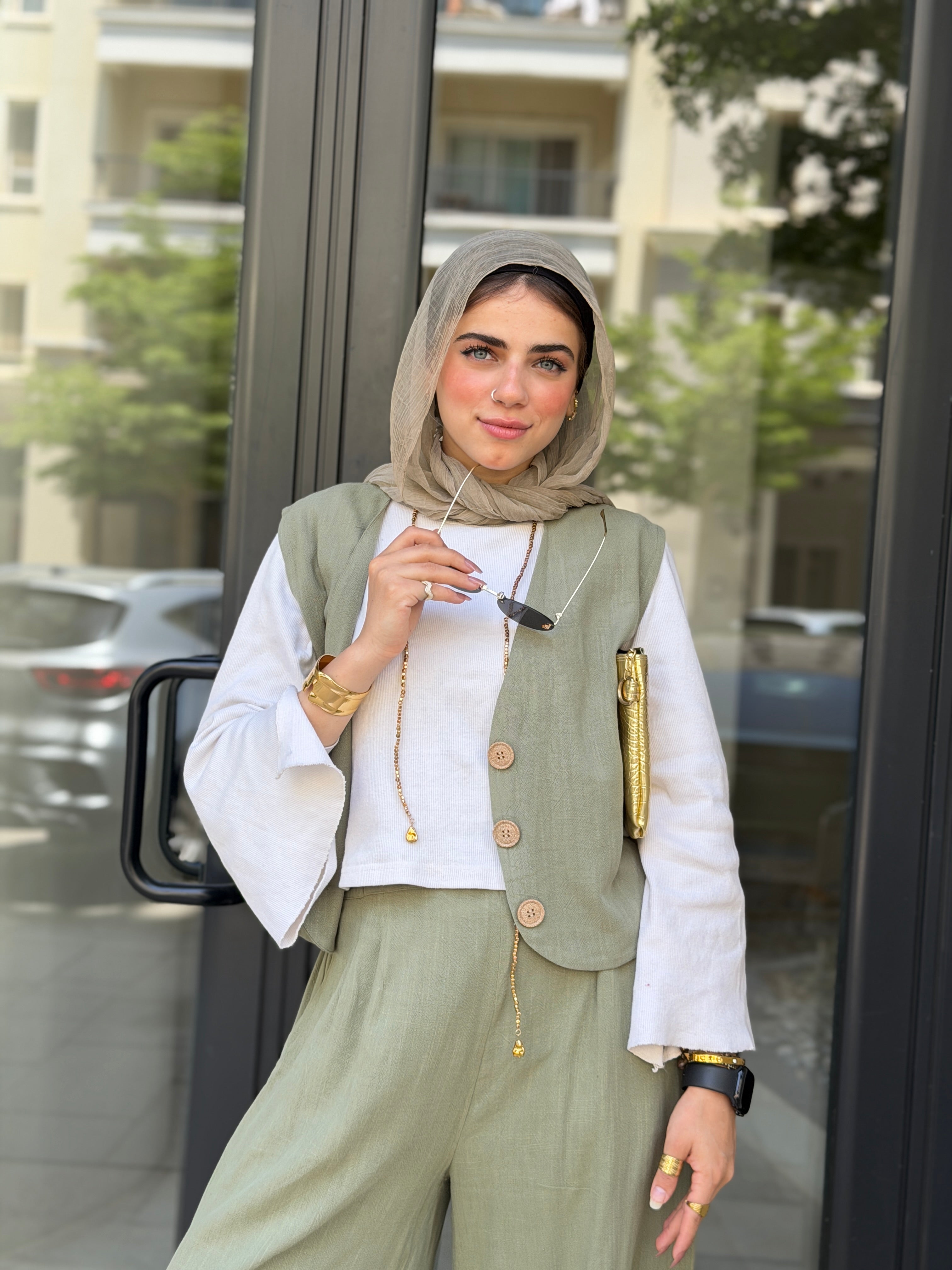 Layered Skirt Set