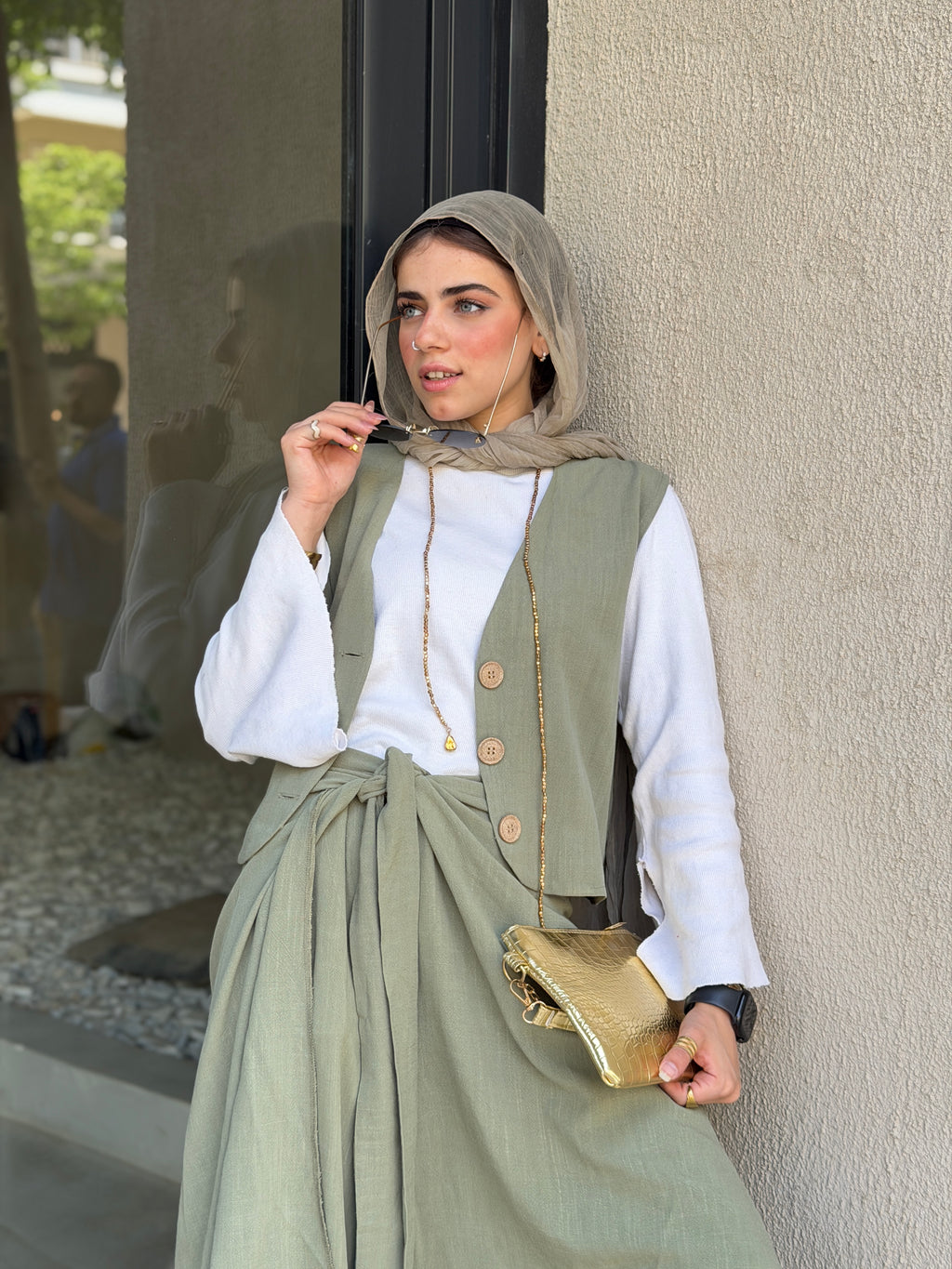 Layered Skirt Set