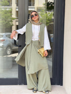 Layered Skirt Set