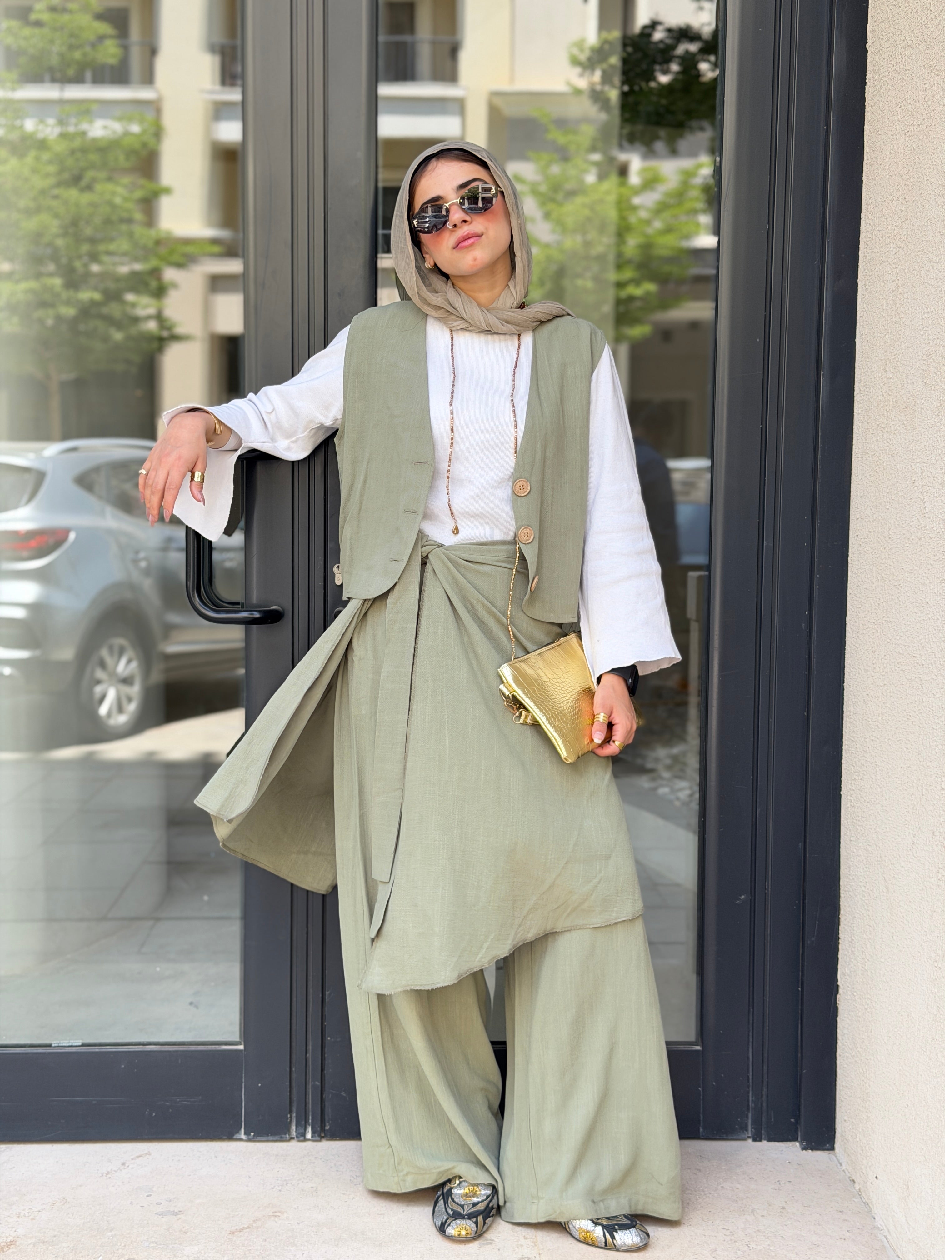 Layered Skirt Set