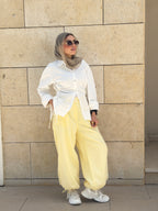 Linen Padded Pants
