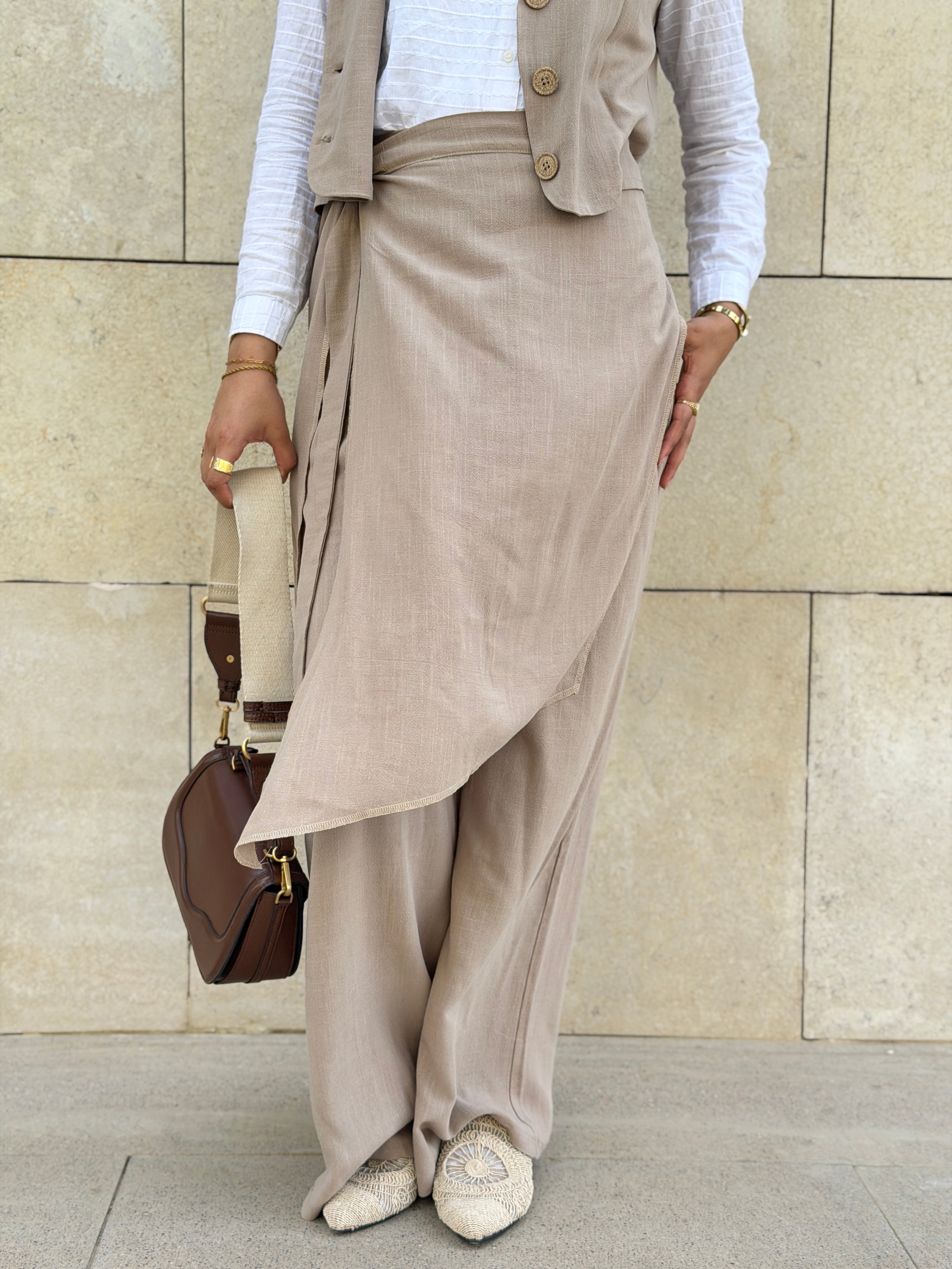Layered Skirt Set