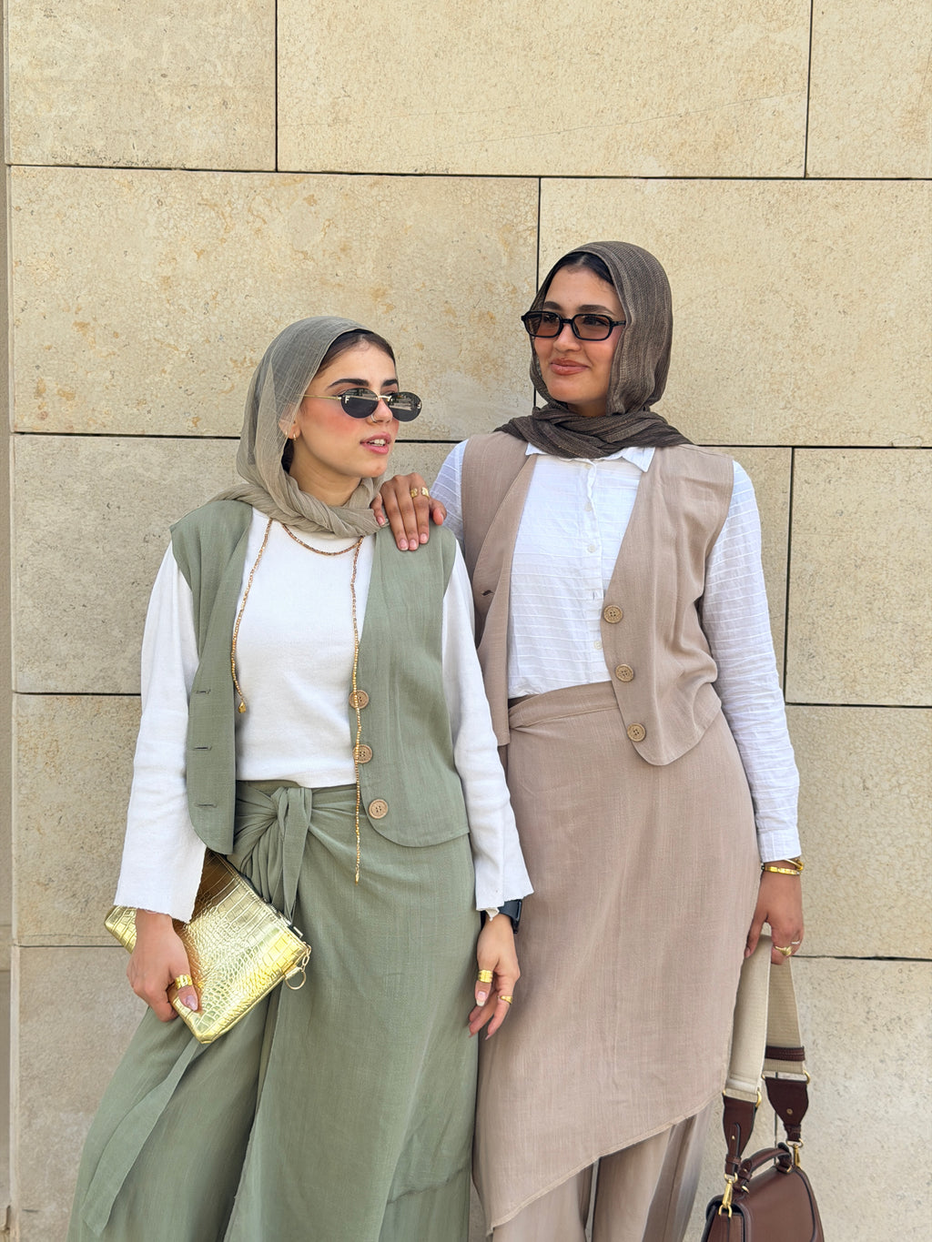 Layered Skirt Set